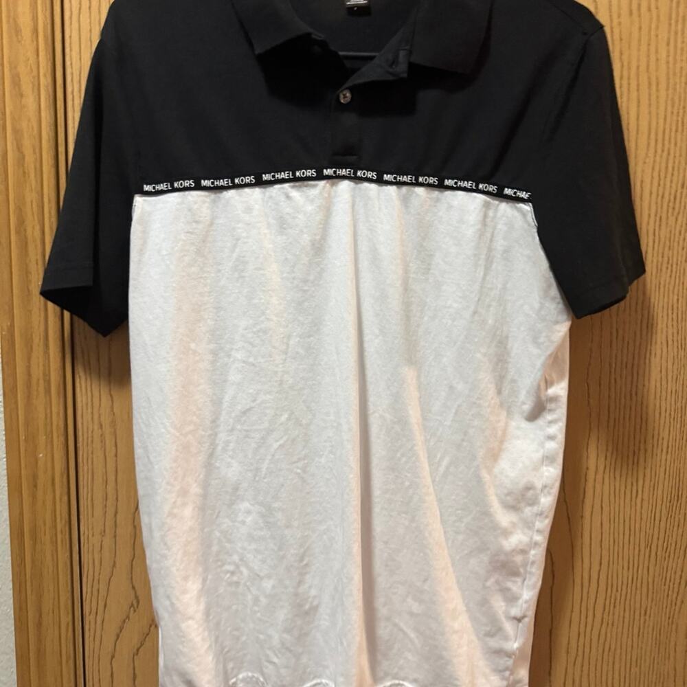 Michael Kors polo top size M